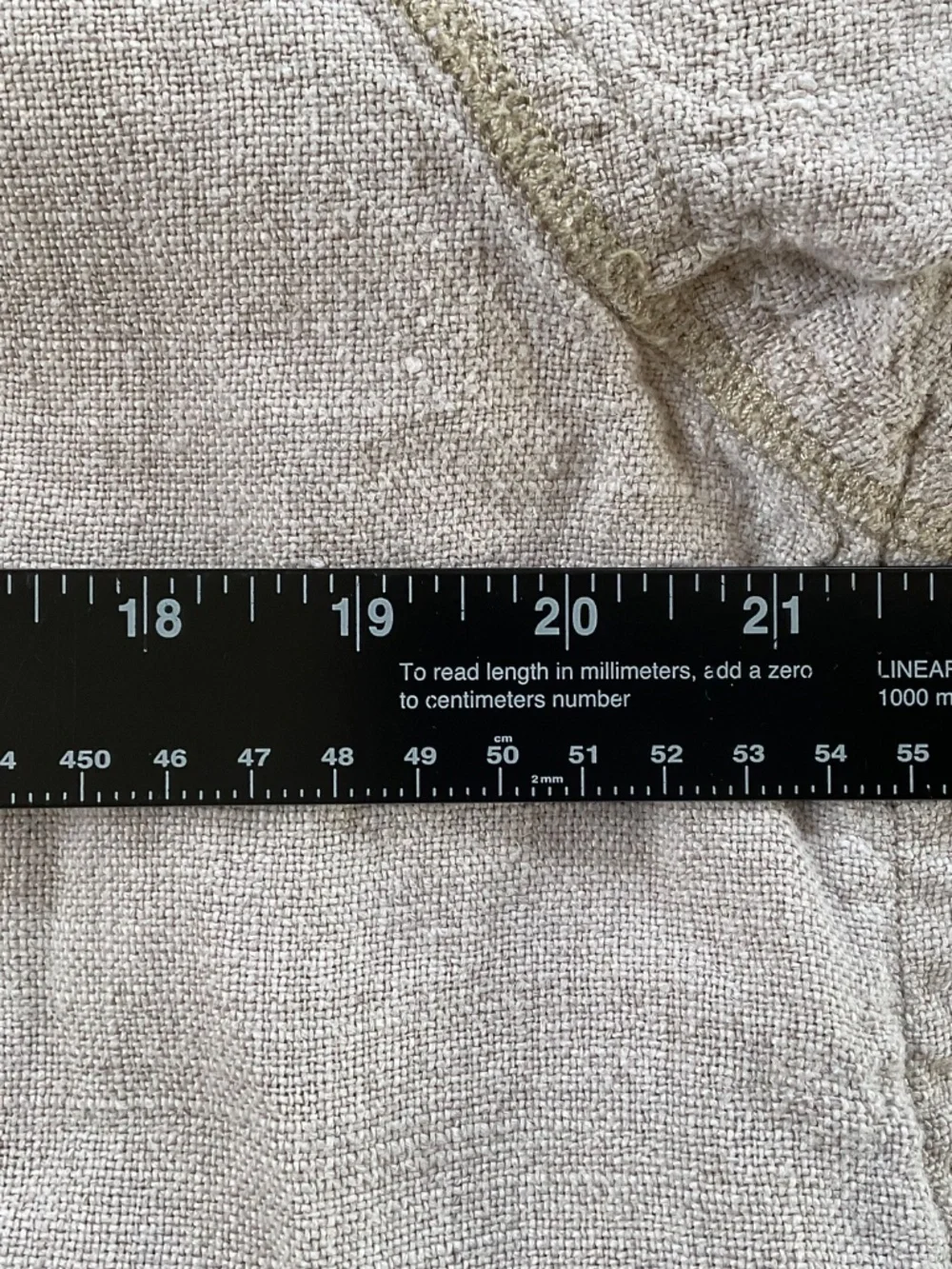 VTG Gap 100% Linen Button Up Jacket S Tan Utility Lagenlook Slouchy Chore Coat - Picture 6 of 9